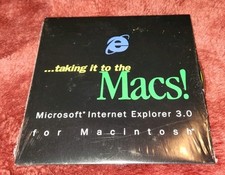 VTG Taking It To The Macs Microsoft Internet Explorer 3.0 CD ROM Macintosh picture