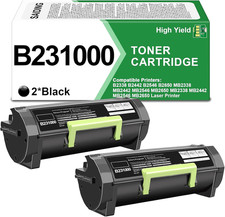 B231000 Black Toner Cartridge for with Lexmark B2338/B2442/B2546/B2650 MB Series picture