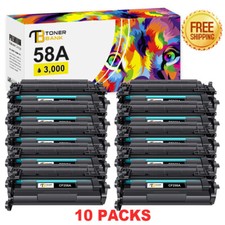 CF258A Compatible With HP 58A Toner LaserJet Pro M404n MFP M428dw (No Chip) LOT picture