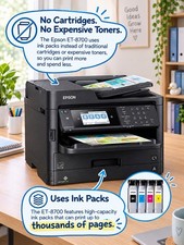 Epson et-8700 EcoTank Wireless Cartridge-free Printer AirPrint From Your Phone picture
