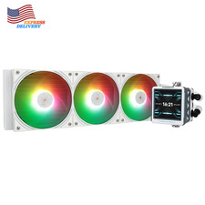 FW360 Ultra ARGB White CPU AIO Cooler Pc 360 Specification Water Cooler System picture