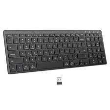 INFINMIND K820 Wireless Ultra Slim Bluetooth Keyboard Multi-Device Compatibility picture