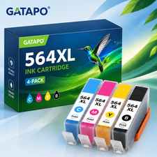 564XL Ink 4 pk for Photosmart 7515 7520 7525 Deskjet 2050 Deskjet 3059 picture