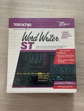 NEW Vintage Timeworks Word Writer For Atari 520/1040 ST Computer SEALED picture