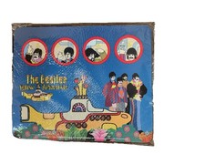 THE BEATLES YELLOW SUBMARINE  CUSTOM MOUSE PAD  DESK MAT ,SCHOOL, RARE picture