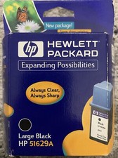 NEW OEM HP 29 Large Black Ink Cartridge 51629A Genuine Exp 2/2000 picture