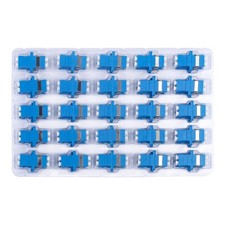 - 50 pcs LC to LC Fiber Optic Coupler Adapter LC Coupler Duplex Singlemode (S... picture