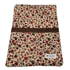 Handmade Quilted iPad Large Book Sleeve Front Pocket NEW 12