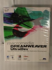 Macromedia Dreamweaver Ultradev Software Sealed Mac Windows 98 picture