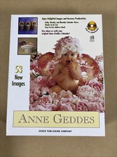 Anne Geddes CD-ROM Background Images Software for windows 95 Vintage Used picture