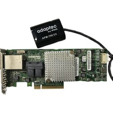 Dell Adaptec PCI-E 12Gb SAS Controller ASR-8885 2277000-R 24VP1 With battery picture