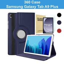 For Samsung Galaxy Tab A9 Plus 2023 360 Degree Swiveling Stand Protective Cover picture