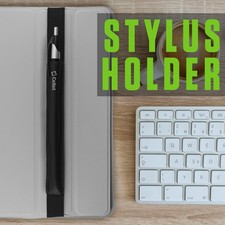 Durable Stylus Pen Holder Elastic Pocket Tablet Sleeve - Apple iPad Pro 9.7 picture