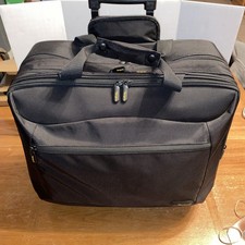 Targus AC0091 Rolling Laptop Bag Luggage Case Retract Alum Handle Wheels Travel picture