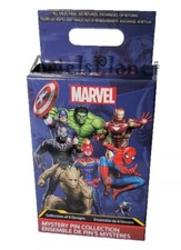 Disney Parks Marvel Super Heroes Mystery Box Set of 2 Pins Sealed picture
