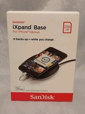 SanDisk 256 GB iXpand Base for iPhone Charging and Backup New, Factory Sealed picture