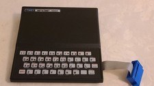 Vintage Timex Sinclair 1000 Computer ZX81 + Expansion Connector Ribbon Cable picture