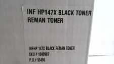 HP 147X Black Reman Toner Cartridge High Yield Compatible Premium Plus picture