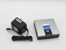 Cisco / Linksys SPA2102 VoIP 2FXS Phone Adapter with Router + AC ADAPTER FREE SH picture