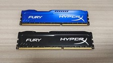 HYPERX FURY 8GB PC3-14900 DDR3-1866 C13 1.5V DIMM Desktop Memoria RAM Blue/Black picture