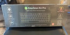 Keychron K6 Pro QMK VIA BT Wired Mechanical Keyboard Hot-Swappable Blue - K6P-G2 picture