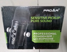 Proar Sensitive Pickup Pure Sound Professional Condenser USB Microphone, Podcast picture