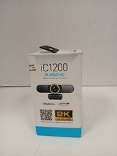 Inland iC1200 2K Quad HD Webcam - Black picture