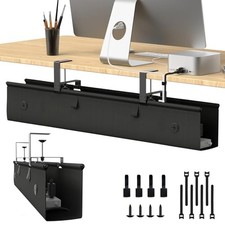 KIGJU UNDER DESK CABLE MANAGEMENT TRAY OFFICE GAMING ACCESSORIES - LXQ-02 picture