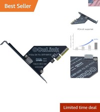 Plug-and-Play PCIe 4.0 x4 to Oculink SFF-8612 Card for Easy System Upgrades picture