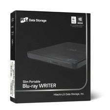 Hitachi-LG BP55EB40 Slim Portable Blu-ray Writer,AHLE10B BDXL M-DISC picture