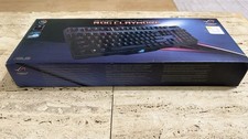 ASUS ROG claymore wired mech. gaming keyboard cherry MX Blue CIB & pouch picture