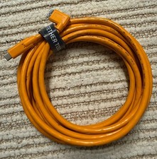 Tether Tools USB-C to 3.0 Micro-B right angle cable 15ft Canon Nikon Fuji picture