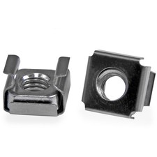 StarTech M6 Cage Nuts - 100 Pack, Stainless Steel picture