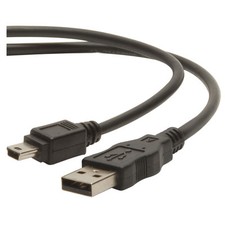 USB 2.0 Cable A to Mini B Black 1m (3.3 ft.) picture