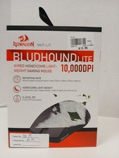 Redragon M617 Bludhound Lite Wired Honeycomb Gaming Mouse, Black *NO DONGLE* picture