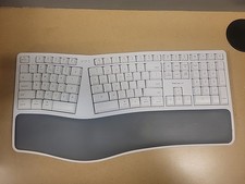 Macally BTERGOKEY Bluetooth Ergonomic Split Keyboard for iMac iPhone iPad or PC picture