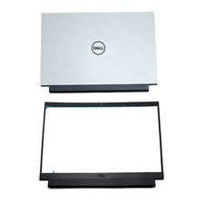 White LCD Back Cover/Bezel For Dell G15 5510 5511 5515 Top Case Lid 0W9XD4 W9XD4 picture