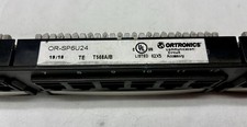 Ortronics OR-SP6U24 24-Port Cat6 Patch Panel 1U Rackmount T568A/B picture