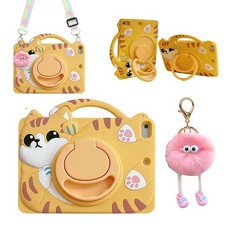 3D Cute Vivid Cat Case for Samsung Galaxy Tab A 10.1 inch 2019 SMT510/T515Not... picture