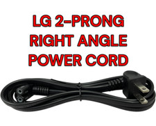 LG 2-PRONG RIGHT ANGLE POWER CORD picture