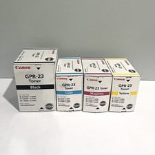 Canon GPR23 Toner Cartridge Set of x4 0452B003, 0453B003, 0455B003, 0454B003 NEW picture