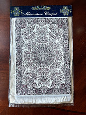 Persian Carpet Style Mouse Pad Oriental Vintage Bohemian Rug Desk Pad Miniature  picture