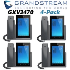 4 Grandstream GXV3470 Smart Video IP Vertical Touch Screen Desk Phone Android 11 picture