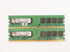 Lot of 2 2Gb KINGSTON KVR667D2N5/2G 99U5316-030 1.8V Memory Modules picture