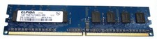ELPIDA MEMORY CARD DDR2 SDRAM DIMM EBE10UE8AFFA-8G-F 1GB SRX8 PC2-6400U picture