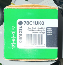 Lexmark 78C1UK0 Black Ultra High Yield Laser Toner Return Prog CS521 CX625 picture