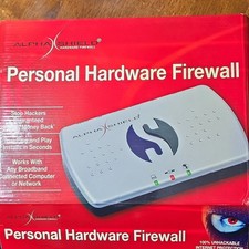 AlphaShield Personal Hardware Network Firewall Broadband Security NIB picture