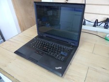 Lenovo SL500 Laptop For Parts Posted Bios No Hard Drive Loud Fan Cracked * picture