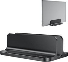 OMOTON Vertical Laptop Stand Holder, Desktop Aluminum Stand for Mac... Fast Ship picture