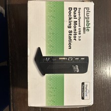 Plugable UD-3900 Dual HDMI USB 3.0/USB-C Docking Station - Black picture